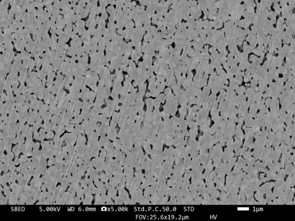 소결 조건: 100°C, 10분, 대기 분위기 → 260°C, 10 MPa, 5분, 질소(N₂) 분위기